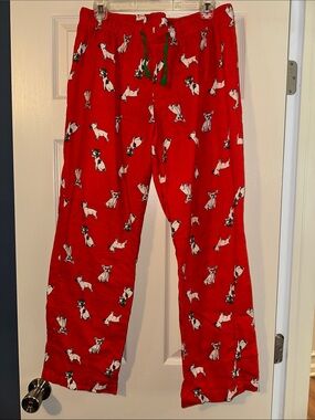Old Navy Frenchie Christmas PJ pants